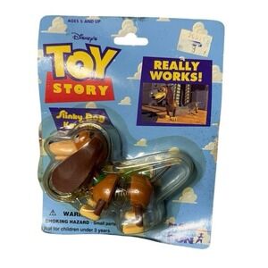 Toy Story vintage keychain 1996 slinky dog